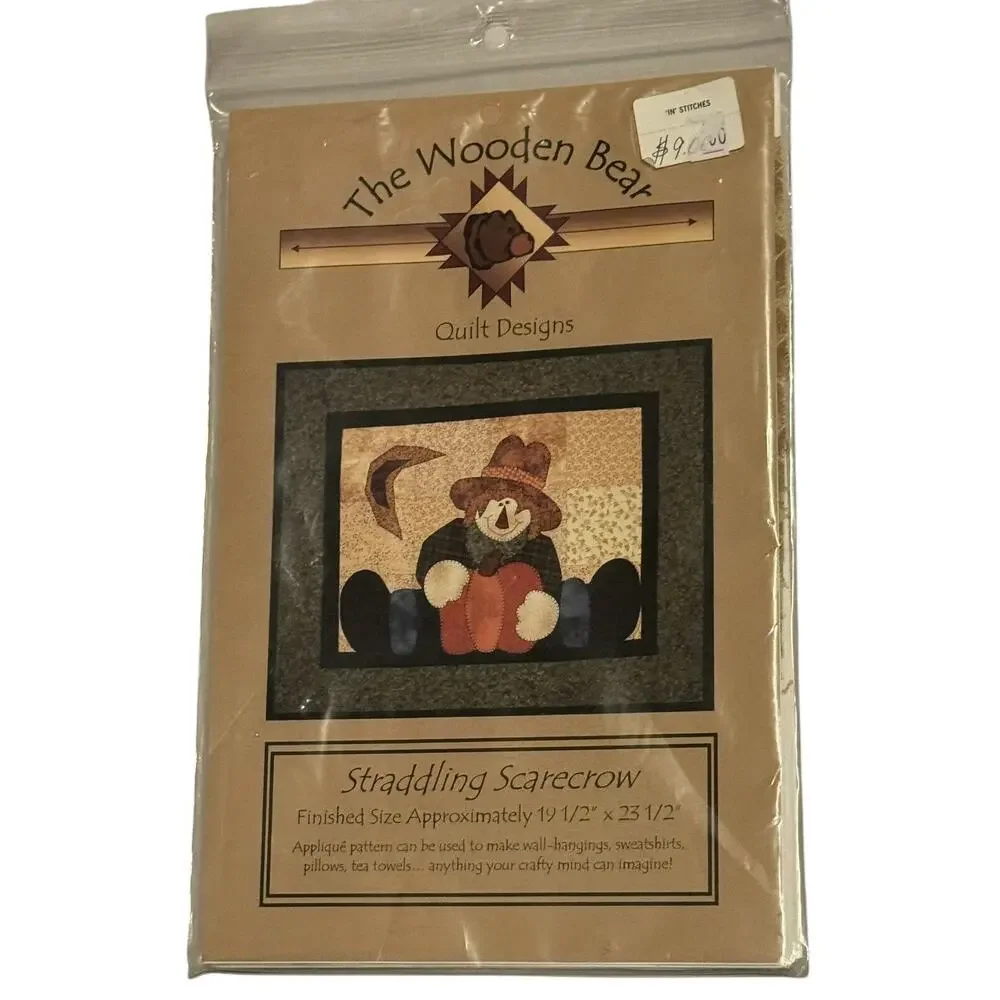 Straddling Scarecrow Quilt Designs The Wooden Bear Appliqué Wall‎ Handing Towels